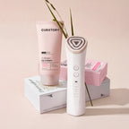 Face Factory Firm Resilience Duo featuring the Rink Shot skincare device and Collagen Liz Cream displayed together