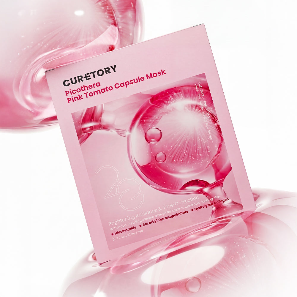 Pink Tomato Capsule Mask (5 Pack)